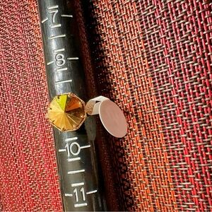 Fragrant Jewels Gold Faceted Ring